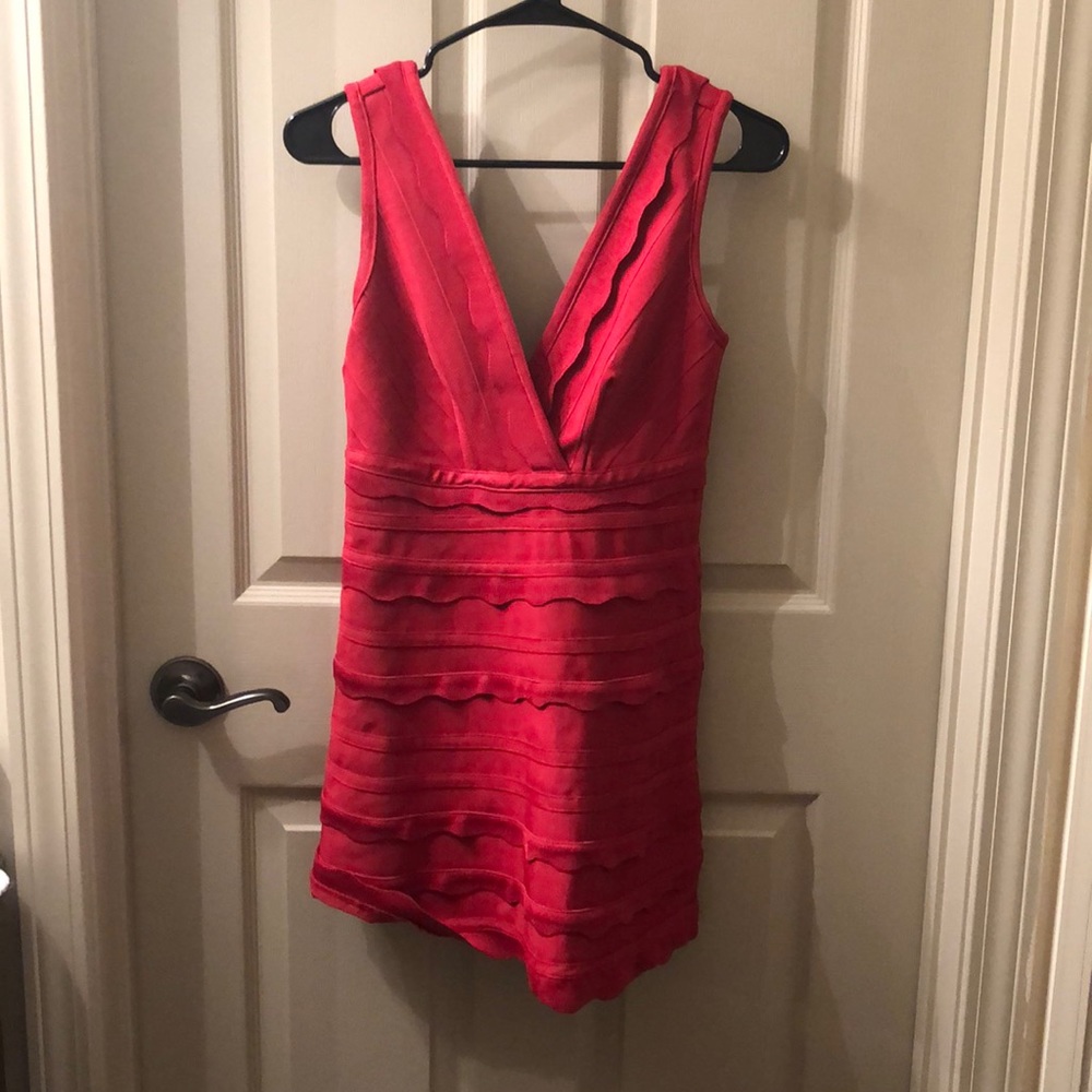 Nasty gal mini red cocktail dress